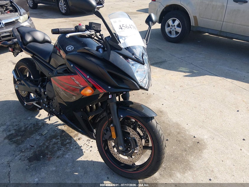 2012 Yamaha Fz VIN JYARJ18E7CA008634 IAAI salvage auction — NORMAL WEAR, Clear (Missouri), sold $575 on 2026-07-28 (photo 1)