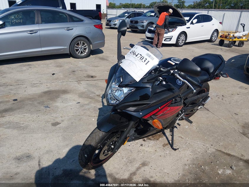 2012 Yamaha Fz VIN JYARJ18E7CA008634 IAAI salvage auction — NORMAL WEAR, Clear (Missouri), sold $575 on 2026-07-28 (photo 2)
