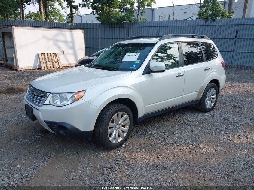 2012 Subaru Forester VIN JF2SHADC7CH405002 IAAI salvage auction — NORMAL WEAR, Clear (New Jersey), sold $25 on 2026-07-22 (photo 2)