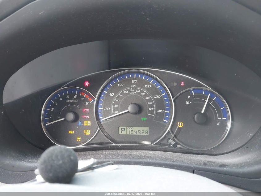 2012 Subaru Forester VIN JF2SHADC7CH405002 IAAI salvage auction — NORMAL WEAR, Clear (New Jersey), sold $25 on 2026-07-22 (photo 7)
