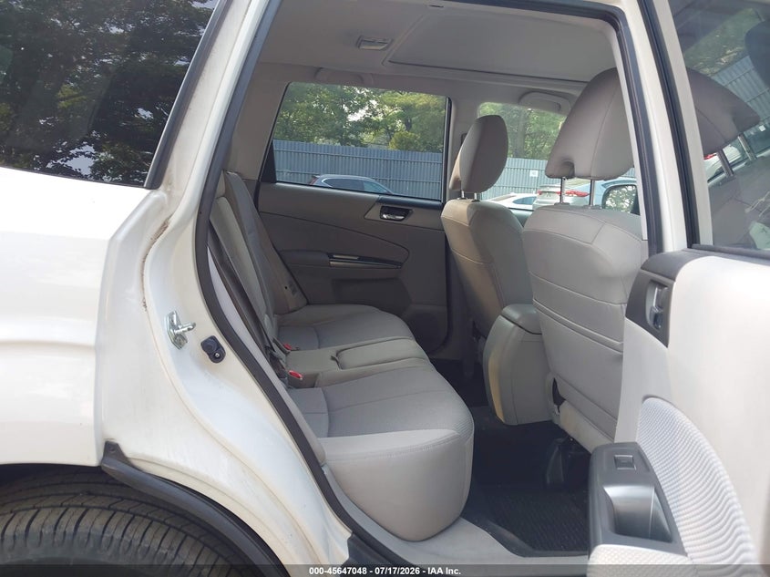 2012 Subaru Forester VIN JF2SHADC7CH405002 IAAI salvage auction — NORMAL WEAR, Clear (New Jersey), sold $25 on 2026-07-22 (photo 8)
