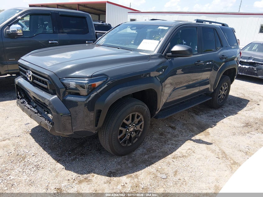 2025 Toyota 4runner VIN JTEVA5BR9S5037190 IAAI salvage auction — FRONT END, Clear (New York), sold $26,250 on 2026-07-29 (photo 2)