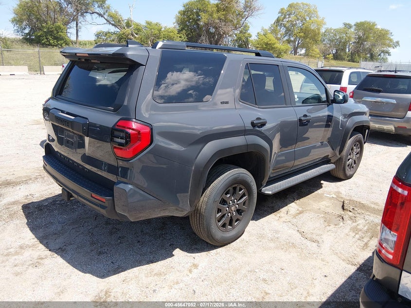 2025 Toyota 4runner VIN JTEVA5BR9S5037190 IAAI salvage auction — FRONT END, Clear (New York), sold $26,250 on 2026-07-29 (photo 4)