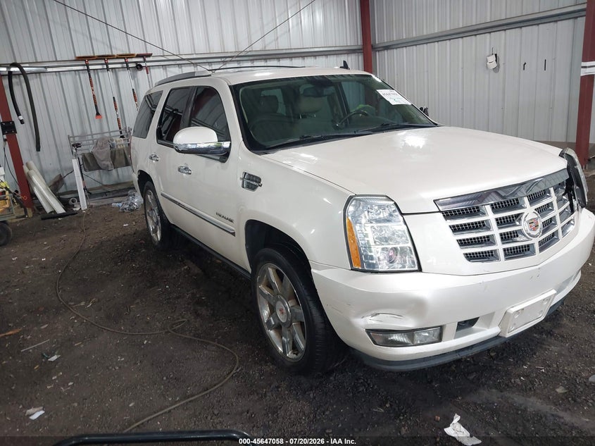 2012 Cadillac Escalade VIN 1GYS4BEF8CR324135 IAAI salvage auction — SIDE, Salvage Title, sold $25 on 2026-08-01 (photo 1)