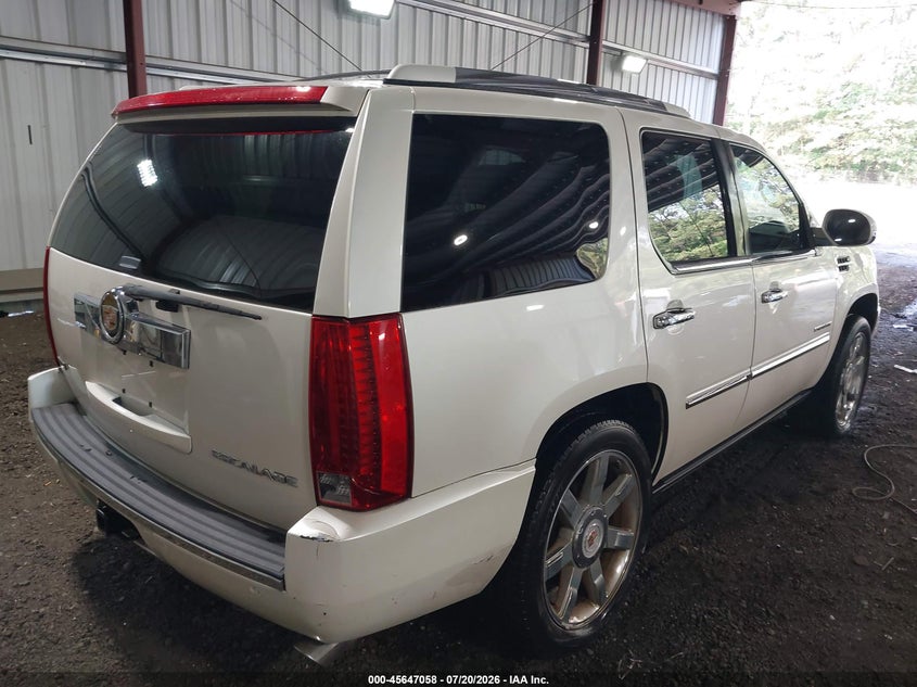 2012 Cadillac Escalade VIN 1GYS4BEF8CR324135 IAAI salvage auction — SIDE, Salvage Title, sold $25 on 2026-08-01 (photo 4)