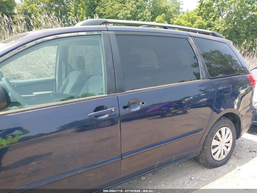 2006 Toyota Sienna VIN 5TDZA23C86S396500 IAAI salvage auction — NORMAL WEAR, Clear (Maryland), sold $600 on 2026-07-23 (photo 6)