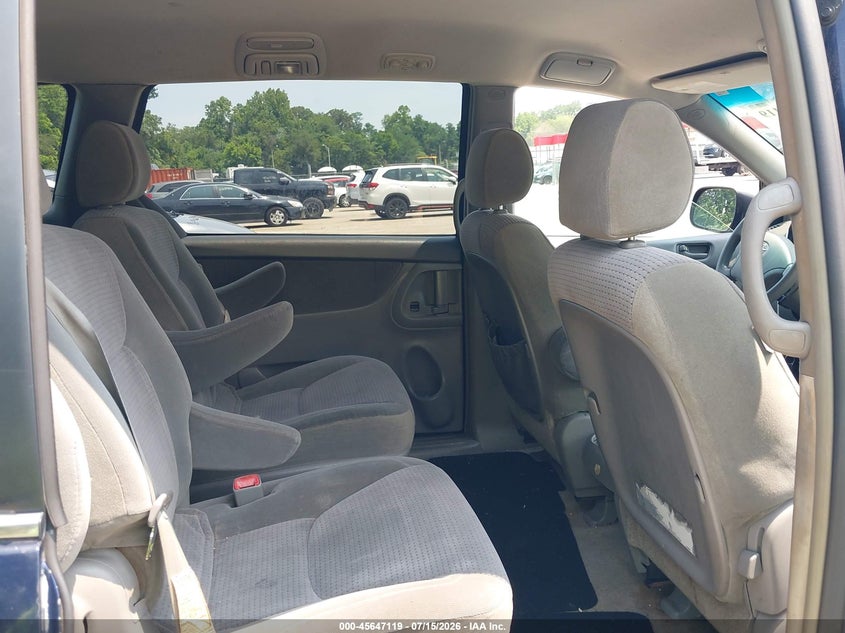 2006 Toyota Sienna VIN 5TDZA23C86S396500 IAAI salvage auction — NORMAL WEAR, Clear (Maryland), sold $600 on 2026-07-23 (photo 8)