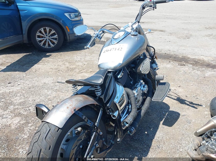 2004 Yamaha Xvs1100 VIN JYAVP11EX4A059974 IAAI salvage auction — NORMAL WEAR, Clear (Pennsylvania), sold $25 on 2026-07-24 (photo 6)