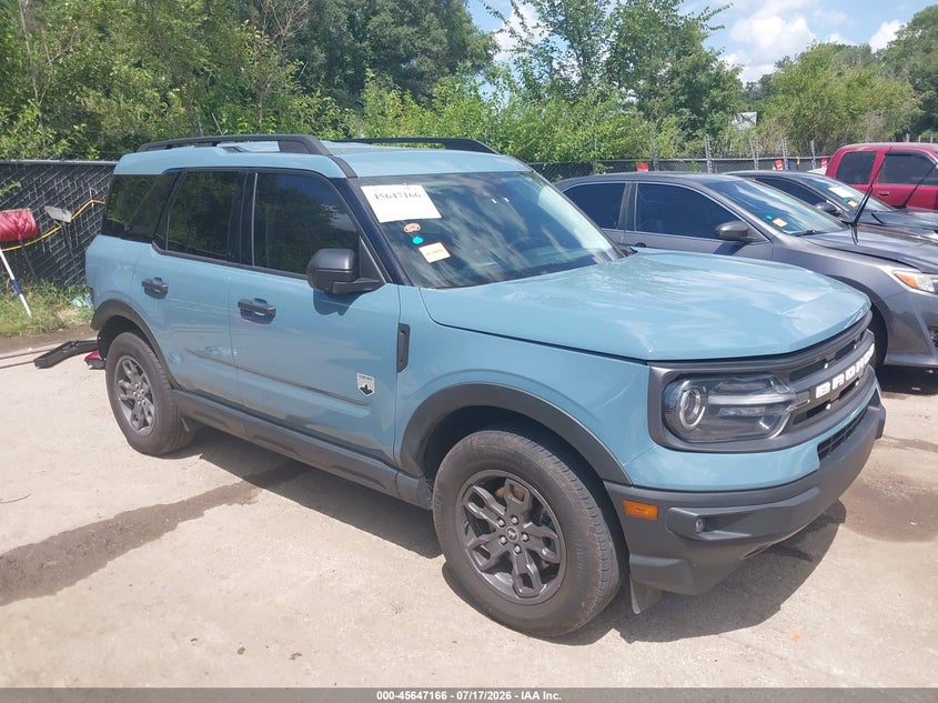2021 Ford Bronco sport VIN 3FMCR9B69MRB19742 — IAAI salvage auction photo