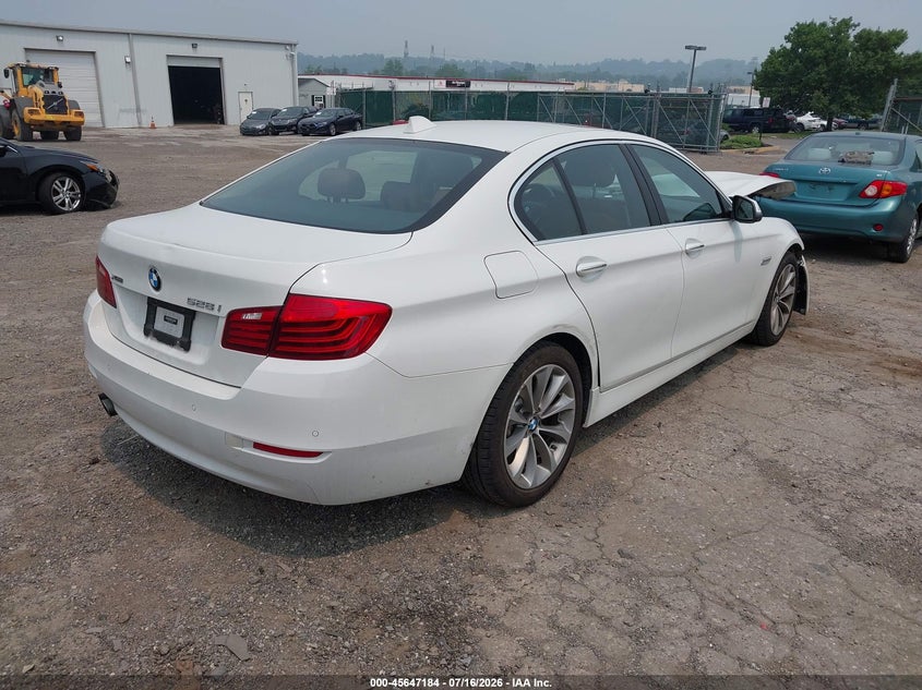 2016 BMW 5er VIN WBA5A7C53GG148533 IAAI salvage auction — FRONT END, Salvage (Pennsylvania), sold $2,050 on 2026-08-07 (photo 4)