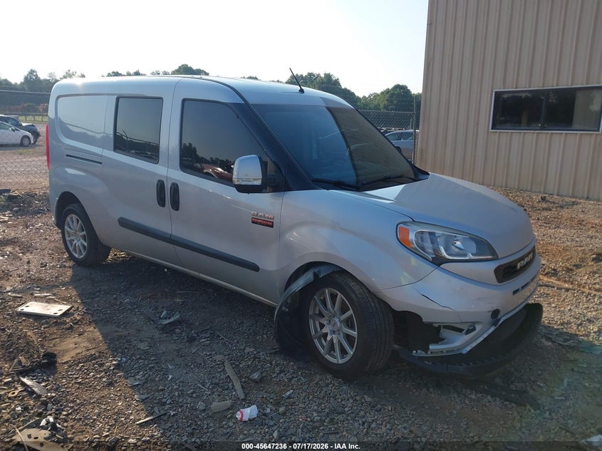 2020 Ram Promaster city VIN ZFBHRFBB2L6R54120 IAAI salvage auction — FRONT END, Salvage (North Carolina), sold $3,900 on 2026-08-03 (photo 1)