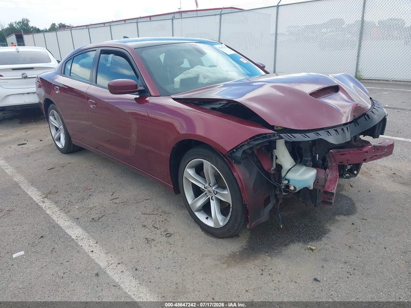 2018 Dodge Charger VIN 2C3CDXHG4JH158225 IAAI salvage auction — FRONT END, Wait Title, sold $1,550 on 2026-08-19 (photo 1)