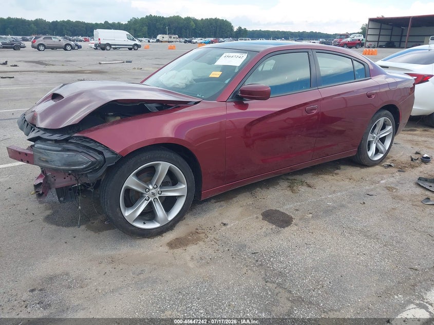 2018 Dodge Charger VIN 2C3CDXHG4JH158225 IAAI salvage auction — FRONT END, Wait Title, sold $1,550 on 2026-08-19 (photo 2)
