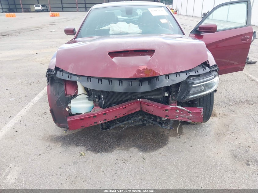 2018 Dodge Charger VIN 2C3CDXHG4JH158225 IAAI salvage auction — FRONT END, Wait Title, sold $1,550 on 2026-08-19 (photo 6)