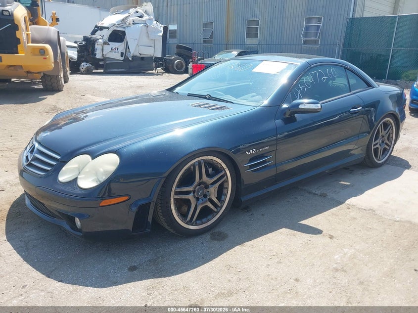 2006 Mercedes-benz Sl-class VIN WDBSK79F06F111770 IAAI salvage auction — NORMAL WEAR, Clear (Indiana), sold $6,000 on 2026-08-11 (photo 2)