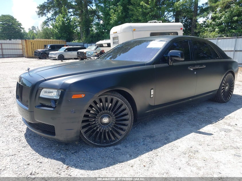 2011 Rolls-royce Ghost VIN SCA664S50BUX49585 IAAI salvage auction — LEFT FRONT, Salvage (Georgia), sold $41,500 on 2026-09-02 (photo 2)