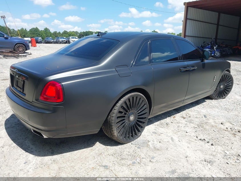 2011 Rolls-royce Ghost VIN SCA664S50BUX49585 IAAI salvage auction — LEFT FRONT, Salvage (Georgia), sold $41,500 on 2026-09-02 (photo 4)