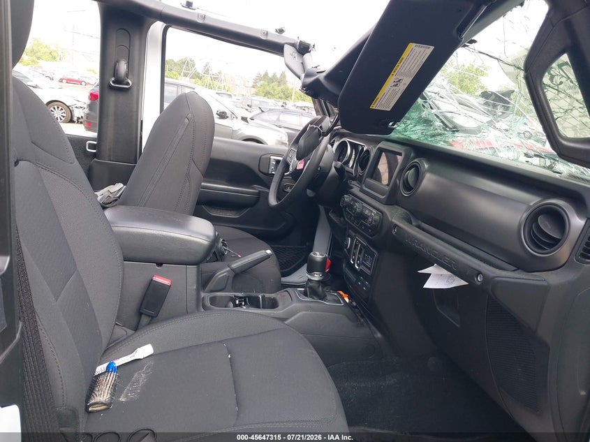 2023 Jeep Wrangler / VIN 1C4GJXAN1PW654141 IAAI salvage auction — ALL OVER, Salvage (Pennsylvania), sold $6,400 on 2026-07-25 (photo 5)