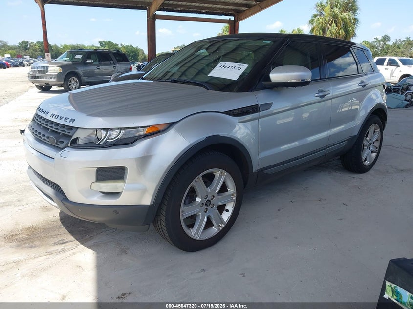 2013 Land rover Range rover evoque VIN SALVR2BG1DH708419 IAAI salvage auction — NORMAL WEAR, Clear (Florida), sold $25 on 2026-07-28 (photo 2)