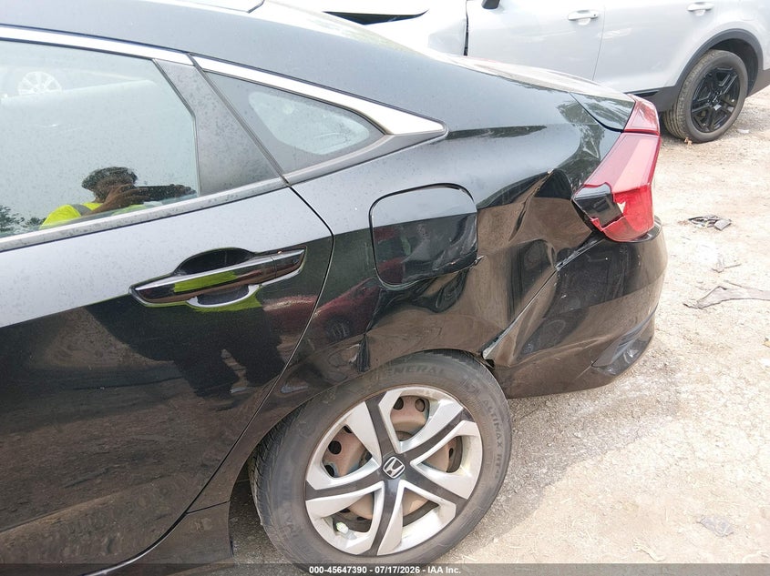 2016 Honda Civic VIN 19XFC2F59GE070050 IAAI salvage auction — REAR END, Salvage Title, sold $2,900 on 2026-08-07 (photo 6)