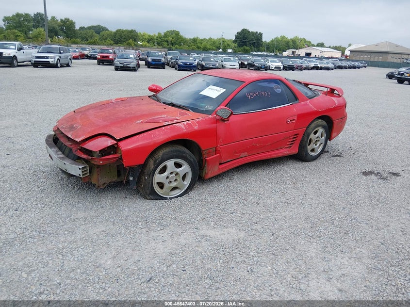 1992 Mitsubishi 3000 gt VIN JA3XD54B4NY064903 IAAI salvage auction — NORMAL WEAR, Clear (Indiana), sold $25 on 2026-07-29 (photo 2)