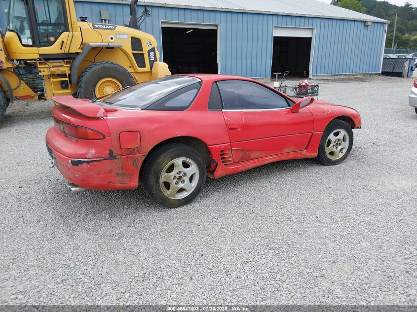 1992 Mitsubishi 3000 gt VIN JA3XD54B4NY064903 IAAI salvage auction — NORMAL WEAR, Clear (Indiana), sold $25 on 2026-07-29 (photo 4)