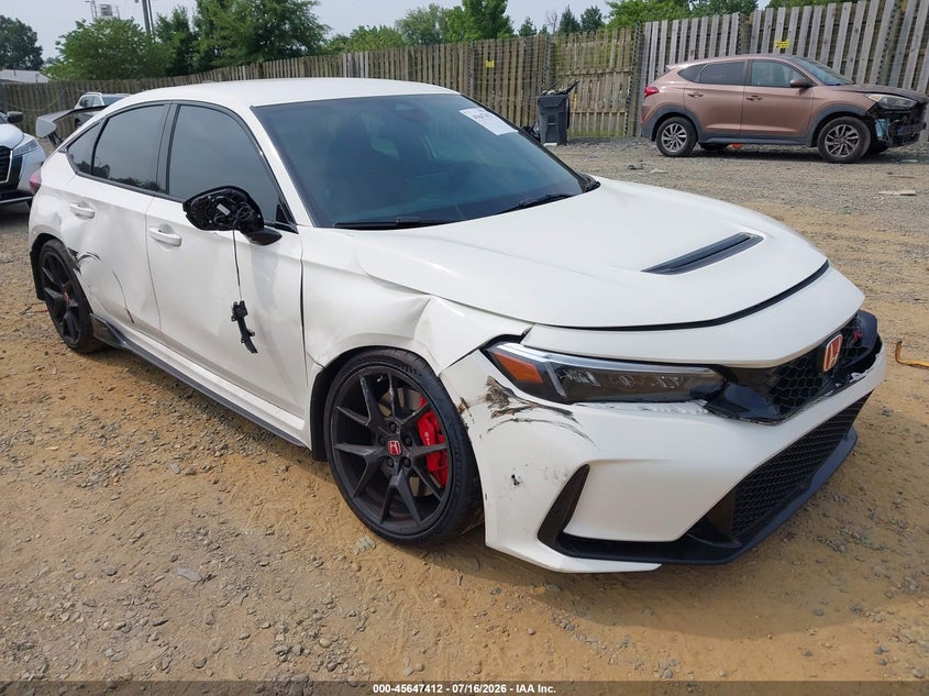 2025 Honda Civic type r VIN JHMFL5G42SX004972 — IAAI salvage auction photo