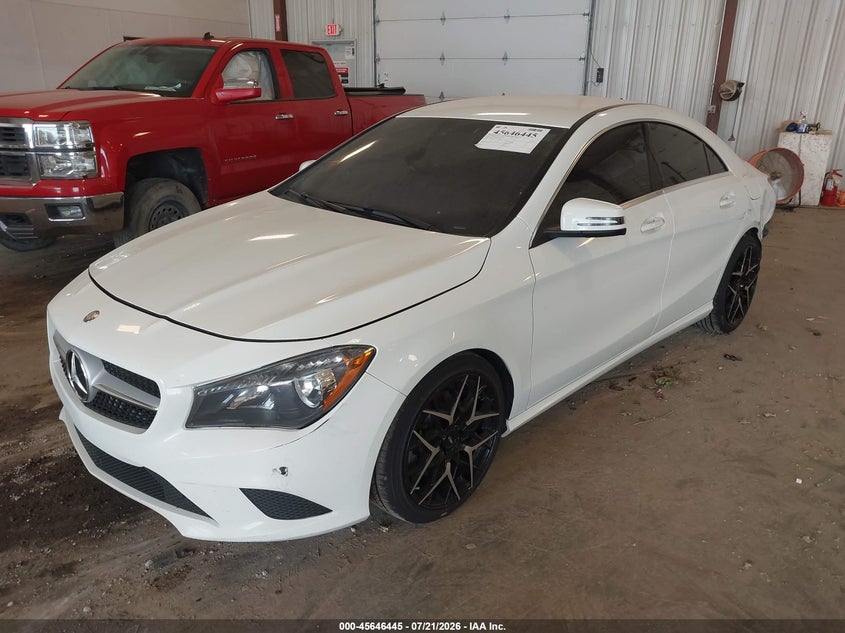 2016 Mercedes-benz Cla-klasse VIN WDDSJ4GBXGN313449 IAAI salvage auction — REAR END, Salvage Title, sold $3,225 on 2026-08-18 (photo 2)