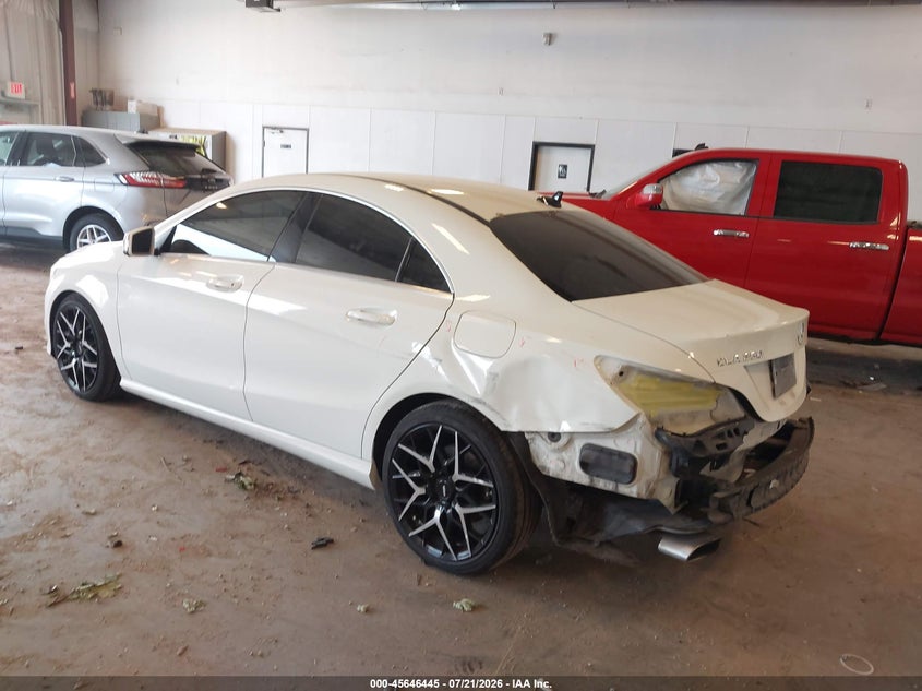 2016 Mercedes-benz Cla-klasse VIN WDDSJ4GBXGN313449 IAAI salvage auction — REAR END, Salvage Title, sold $3,225 on 2026-08-18 (photo 3)
