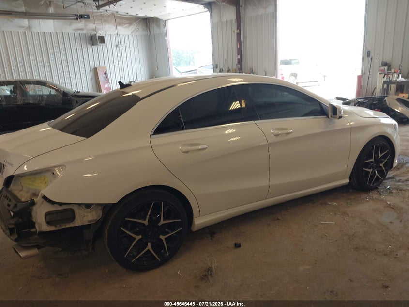 2016 Mercedes-benz Cla-klasse VIN WDDSJ4GBXGN313449 IAAI salvage auction — REAR END, Salvage Title, sold $3,225 on 2026-08-18 (photo 4)
