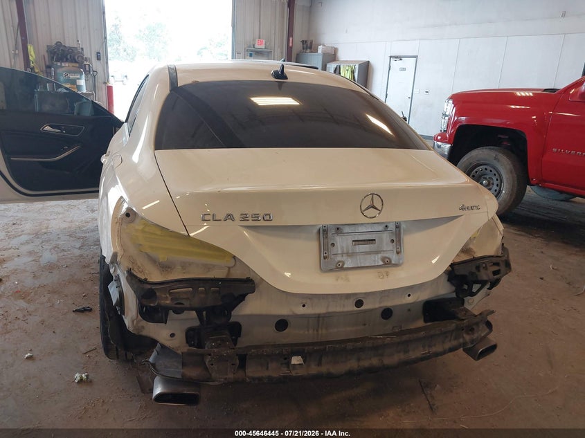 2016 Mercedes-benz Cla-klasse VIN WDDSJ4GBXGN313449 IAAI salvage auction — REAR END, Salvage Title, sold $3,225 on 2026-08-18 (photo 6)