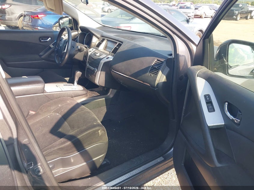 2013 Nissan Murano VIN JN8AZ1MUXDW208410 IAAI salvage auction — NORMAL WEAR, Clear - Public Restricted (Oklahoma), sold $425 on 2026-07-28 (photo 5)