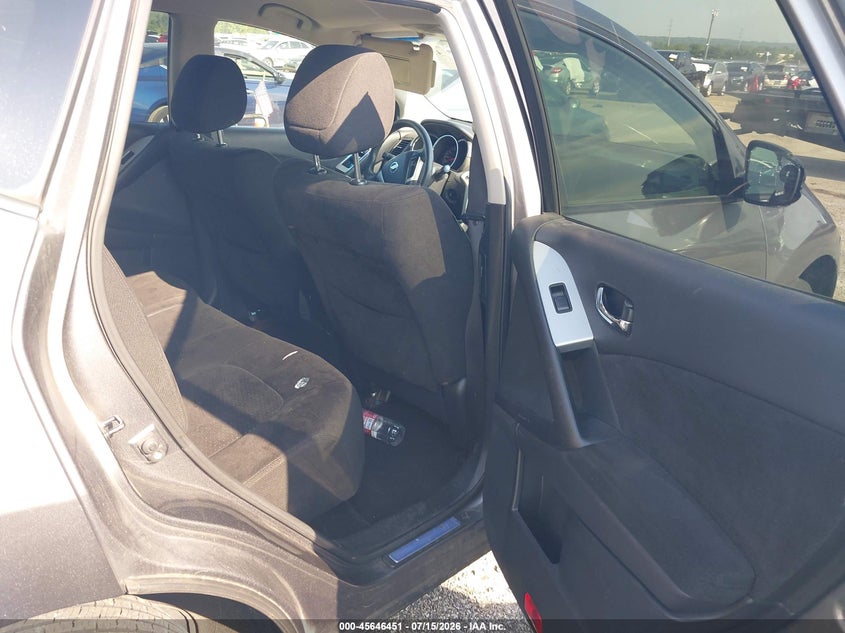 2013 Nissan Murano VIN JN8AZ1MUXDW208410 IAAI salvage auction — NORMAL WEAR, Clear - Public Restricted (Oklahoma), sold $425 on 2026-07-28 (photo 8)