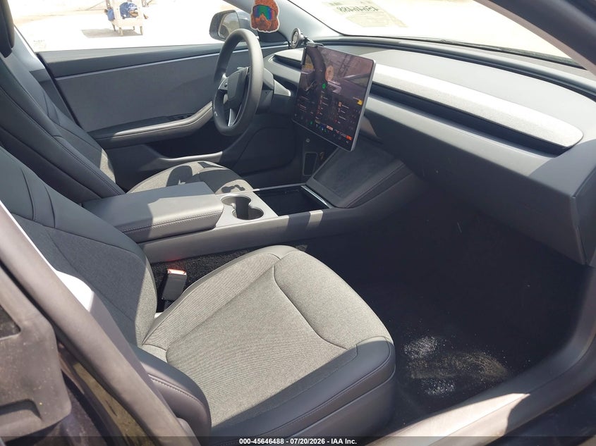 2026 Tesla Model 3 VIN 5YJ3E1EA4TF167067 IAAI salvage auction — LEFT REAR, Rebuildable (Florida), sold $14,500 on 2026-09-08 (photo 5)