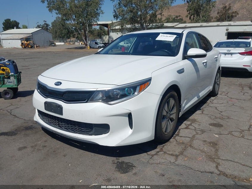 2017 Kia Optima VIN KNAGT4LE9H5013491 IAAI salvage auction — LEFT REAR, Salvage (Arizona), sold $525 on 2026-07-28 (photo 2)
