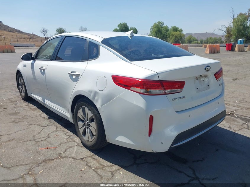 2017 Kia Optima VIN KNAGT4LE9H5013491 IAAI salvage auction — LEFT REAR, Salvage (Arizona), sold $525 on 2026-07-28 (photo 3)