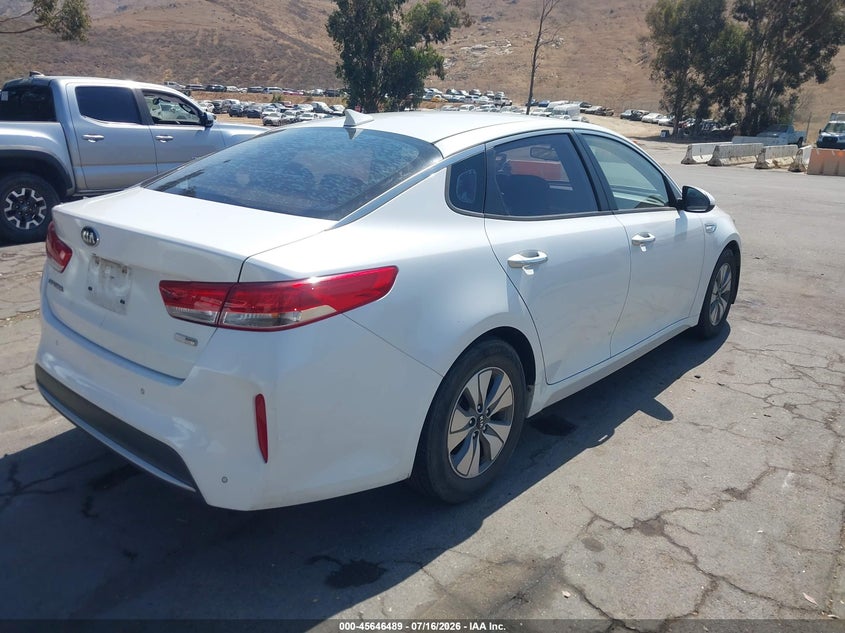 2017 Kia Optima VIN KNAGT4LE9H5013491 IAAI salvage auction — LEFT REAR, Salvage (Arizona), sold $525 on 2026-07-28 (photo 4)