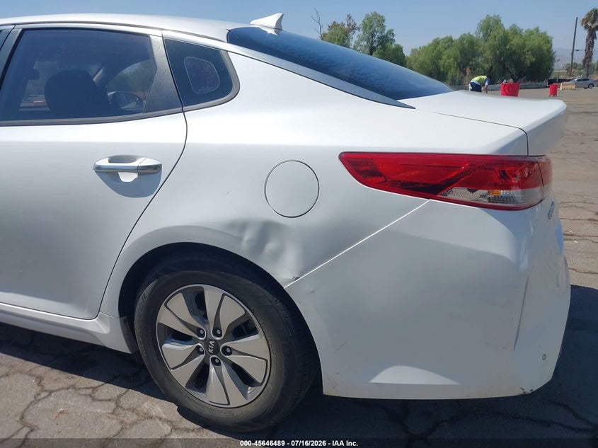 2017 Kia Optima VIN KNAGT4LE9H5013491 IAAI salvage auction — LEFT REAR, Salvage (Arizona), sold $525 on 2026-07-28 (photo 6)