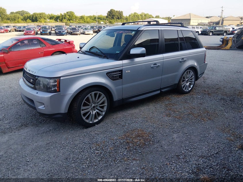 2012 Land rover Range rover sport VIN SALSK2D48CA732427 IAAI salvage auction — NORMAL WEAR, Clear (Indiana), sold $25 on 2026-07-29 (photo 2)