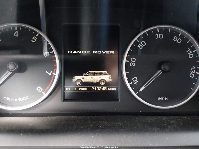 2012 Land rover Range rover sport VIN SALSK2D48CA732427 IAAI salvage auction — NORMAL WEAR, Clear (Indiana), sold $25 on 2026-07-29 (photo 7)