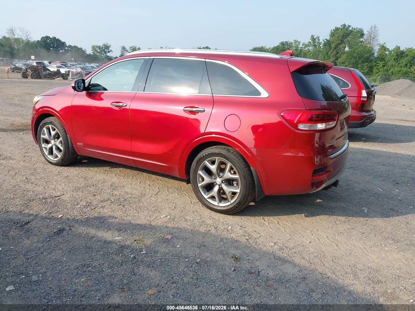 2016 Kia Sorento VIN 5XYPKDA55GG081298 IAAI salvage auction — RIGHT FRONT, Wait Title, sold $3,650 on 2026-08-23 (photo 3)