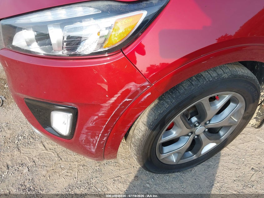 2016 Kia Sorento VIN 5XYPKDA55GG081298 IAAI salvage auction — RIGHT FRONT, Wait Title, sold $3,650 on 2026-08-23 (photo 6)