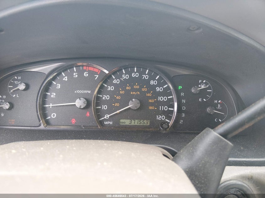 2005 Toyota Sequoia VIN 5TDBT44A95S257303 IAAI salvage auction — NORMAL WEAR, Clear (Georgia), sold $900 on 2026-07-24 (photo 7)