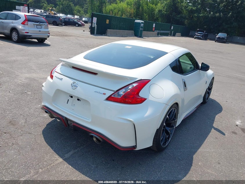 2017 Nissan 370z VIN JN1AZ4EH3HM953356 IAAI salvage auction — UNKNOWN, Clear (New York), sold $9,300 on 2026-07-28 (photo 4)