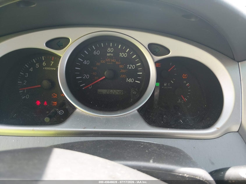 2007 Toyota Highlander VIN JTEGD21A770162171 IAAI salvage auction — RIGHT FRONT, Salvage (Louisiana), sold $1,100 on 2026-08-01 (photo 7)