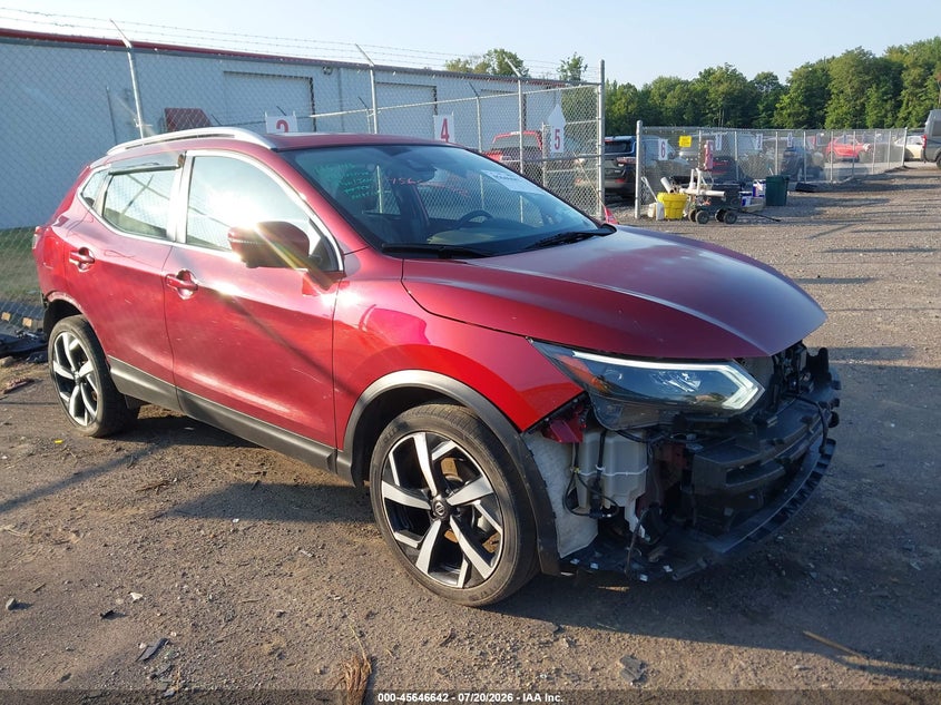 2022 Nissan Rogue VIN JN1BJ1CW1NW484182 IAAI salvage auction — FRONT & REAR, Mv-907A (New York), sold $3,500 on 2026-07-31 (photo 1)