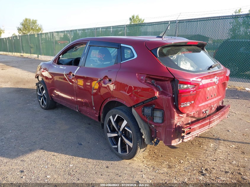 2022 Nissan Rogue VIN JN1BJ1CW1NW484182 IAAI salvage auction — FRONT & REAR, Mv-907A (New York), sold $3,500 on 2026-07-31 (photo 3)