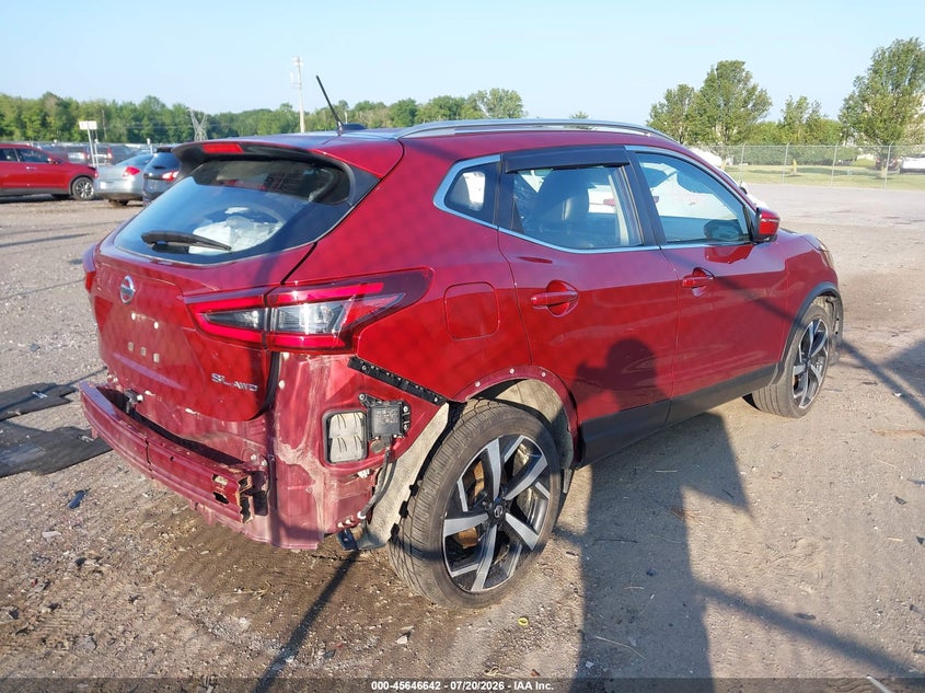 2022 Nissan Rogue VIN JN1BJ1CW1NW484182 IAAI salvage auction — FRONT & REAR, Mv-907A (New York), sold $3,500 on 2026-07-31 (photo 4)