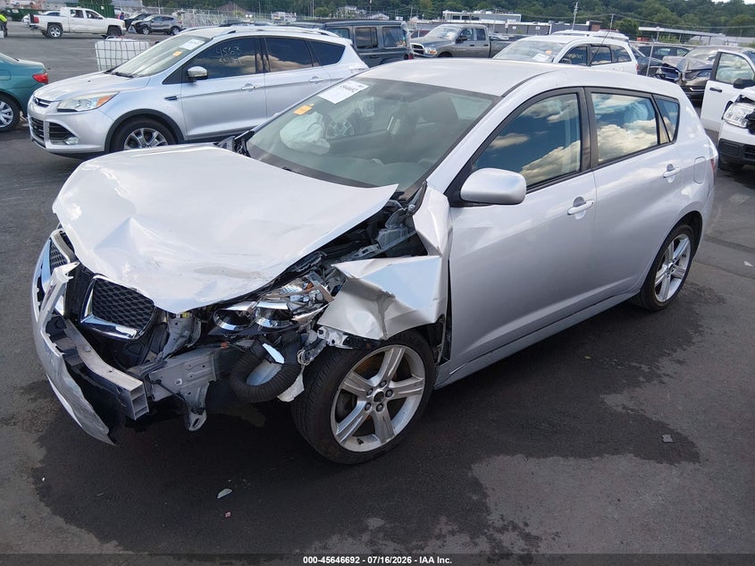 2009 Pontiac Vibe VIN 5Y2SP67049Z468948 IAAI salvage auction — LEFT SIDE, Salvage (Missouri), sold $400 on 2026-08-25 (photo 2)