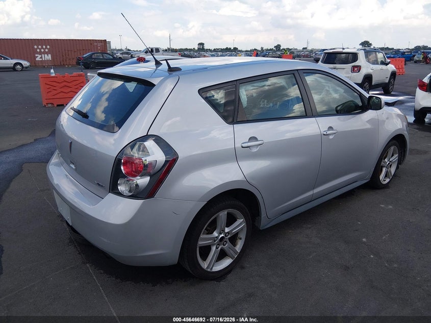 2009 Pontiac Vibe VIN 5Y2SP67049Z468948 IAAI salvage auction — LEFT SIDE, Salvage (Missouri), sold $400 on 2026-08-25 (photo 4)
